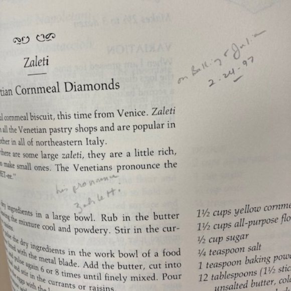 ITALIAN DESSERTS COOKBOOK 1990 First Edition - Picture 12 of 12